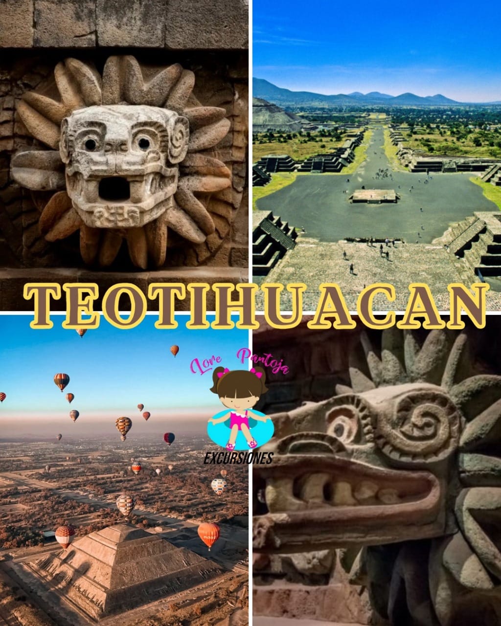 🔺la Basilica, Y Las Piramides De Teotihuacan..🔺Img3